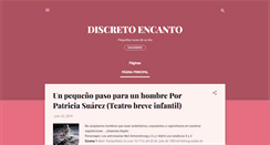 Desktop Screenshot of discretoencanto.blogspot.com