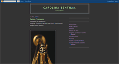 Desktop Screenshot of carolinabentham.blogspot.com