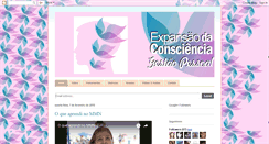 Desktop Screenshot of gloria-expansaodaconsciencia.blogspot.com