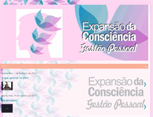Tablet Screenshot of gloria-expansaodaconsciencia.blogspot.com
