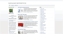 Desktop Screenshot of kawasakimotorcycletrends.blogspot.com