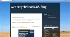 Desktop Screenshot of motorcycleroads.blogspot.com