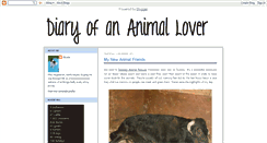 Desktop Screenshot of adiaryofananimallover.blogspot.com