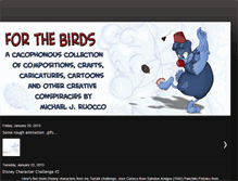 Tablet Screenshot of forthebirdsblog.blogspot.com