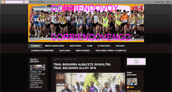 Desktop Screenshot of corriendovoycorriendovengo.blogspot.com