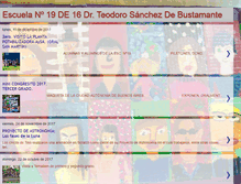 Tablet Screenshot of escuelasanchezdebustamante.blogspot.com