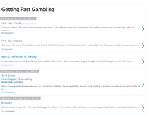Tablet Screenshot of gettingpastgambling.blogspot.com
