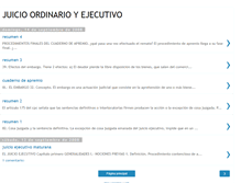 Tablet Screenshot of juicioordinarioyejecutivo.blogspot.com