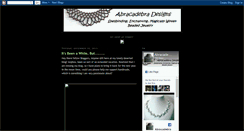 Desktop Screenshot of abracadebradesigns.blogspot.com