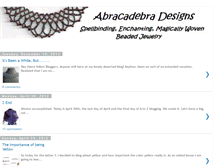 Tablet Screenshot of abracadebradesigns.blogspot.com