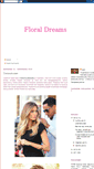 Mobile Screenshot of floral-dreams.blogspot.com