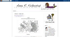 Desktop Screenshot of annafolkestad.blogspot.com