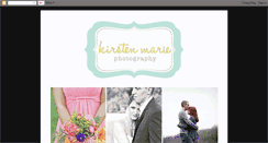 Desktop Screenshot of kirstenzarekphotography.blogspot.com