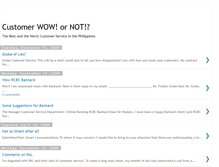 Tablet Screenshot of customerwow.blogspot.com