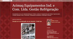 Desktop Screenshot of equipamentoscomerciais.blogspot.com