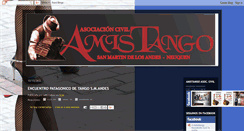 Desktop Screenshot of amistangoclub.blogspot.com