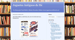 Desktop Screenshot of juguetesantiguosdeibi.blogspot.com