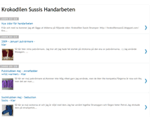 Tablet Screenshot of handarbeten.blogspot.com