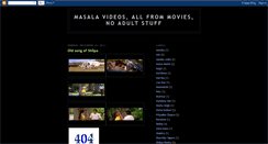 Desktop Screenshot of masalaofvideo.blogspot.com