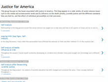 Tablet Screenshot of justiceforamerica.blogspot.com