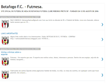 Tablet Screenshot of botafogofutmesa.blogspot.com