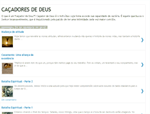 Tablet Screenshot of cacadoresdedeusjipa.blogspot.com