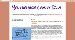 Desktop Screenshot of montgomerycountydaily.blogspot.com