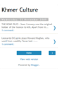 Mobile Screenshot of culturalkhmer.blogspot.com