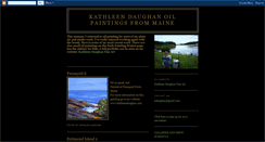 Desktop Screenshot of kdaughanoilpaintings.blogspot.com