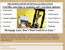 Tablet Screenshot of foreclosurehomesales.blogspot.com