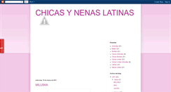 Desktop Screenshot of nenaslatinascool.blogspot.com