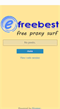 Mobile Screenshot of efreebest.blogspot.com