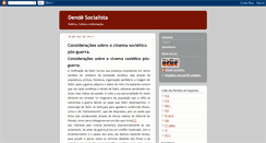 Desktop Screenshot of dendesocialista.blogspot.com