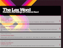 Tablet Screenshot of lexword.blogspot.com