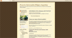 Desktop Screenshot of prointercambio.blogspot.com