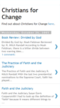 Mobile Screenshot of christiansforchange.blogspot.com