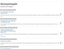 Tablet Screenshot of doctorpineapple.blogspot.com
