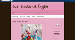 Desktop Screenshot of losdulcesdeangela.blogspot.com