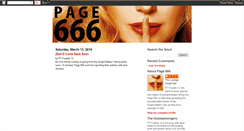 Desktop Screenshot of page666blog.blogspot.com