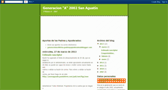 Desktop Screenshot of generaciona2002sa.blogspot.com