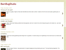 Tablet Screenshot of barnbugstudio.blogspot.com