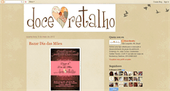 Desktop Screenshot of lojadoceretalho.blogspot.com