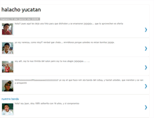 Tablet Screenshot of halachoyucatan-ayda.blogspot.com