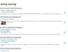 Tablet Screenshot of divingtraining.blogspot.com