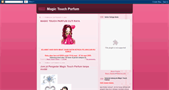 Desktop Screenshot of magictouchparfum.blogspot.com