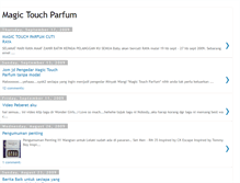 Tablet Screenshot of magictouchparfum.blogspot.com