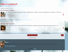 Tablet Screenshot of miku-inlalaland.blogspot.com
