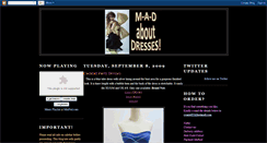 Desktop Screenshot of mad-about-dresses.blogspot.com