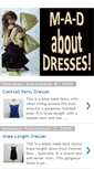 Mobile Screenshot of mad-about-dresses.blogspot.com