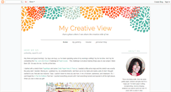 Desktop Screenshot of mycreativeview.blogspot.com